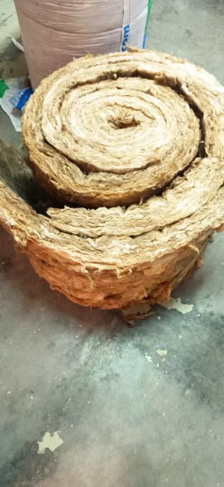 Lana de roca mineral