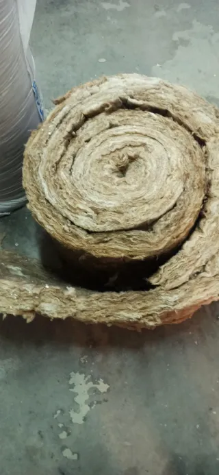 Lana de roca mineral