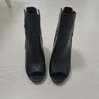 Stivaletti neri pelle tg.37