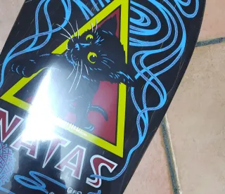 Deck Skate Santa Cruz SMA Natas Kitten Black Stain