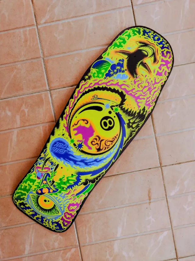 Santa Cruz Winkowski Dope Planet Skate Deck