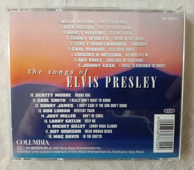 Doble CD Homenaje Elvis Presley