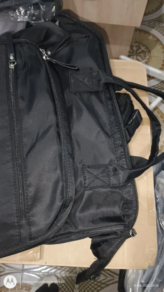 Bolso Cartera Mochila Negro