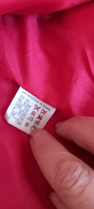 Tailleur fucsia Marella