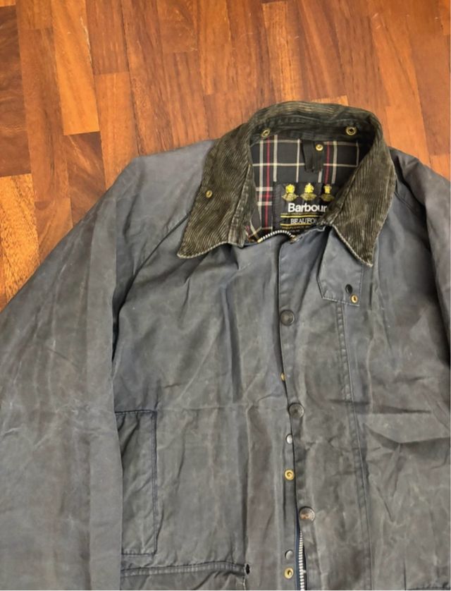 Barbour Beaufort Blu Taglia L