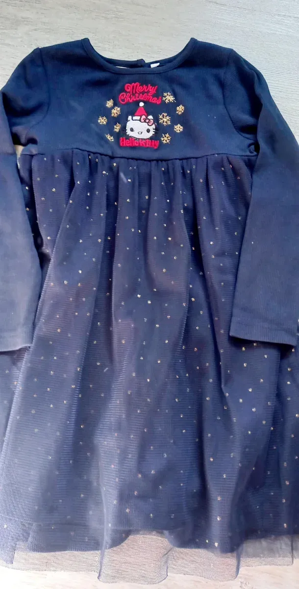 Vestido Hello Kitty Navidad