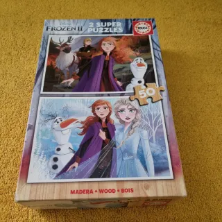 2 Puzzles Frozen II Educa 50 Piezas NUEVO