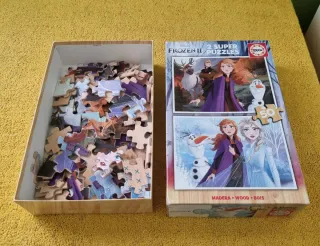2 Puzzles Frozen II Educa 50 Piezas NUEVO