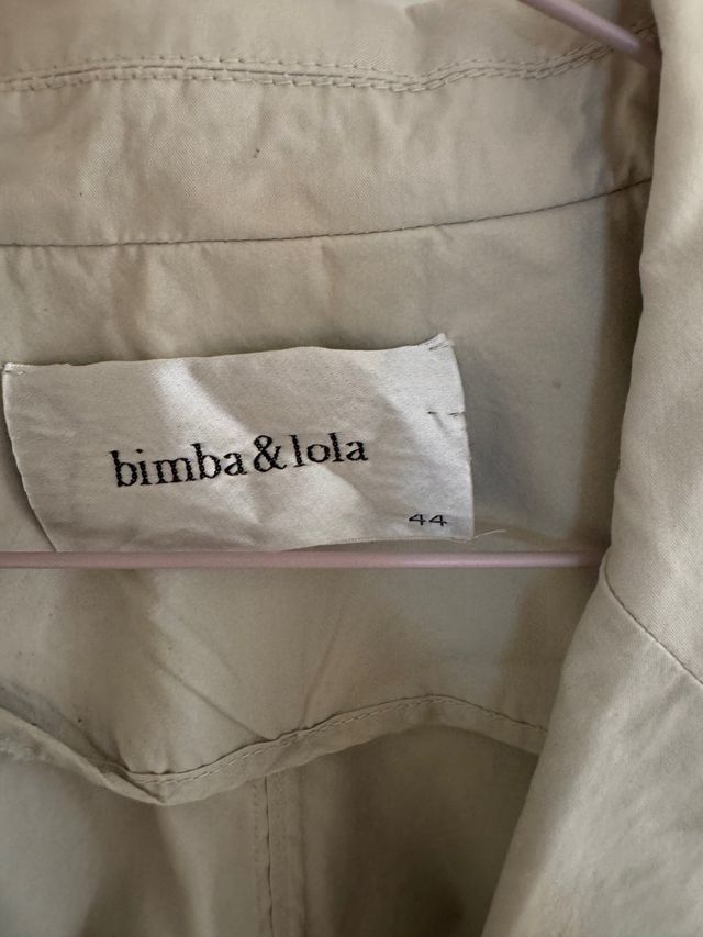 Americana Bimba y Lola Beige Talla 44