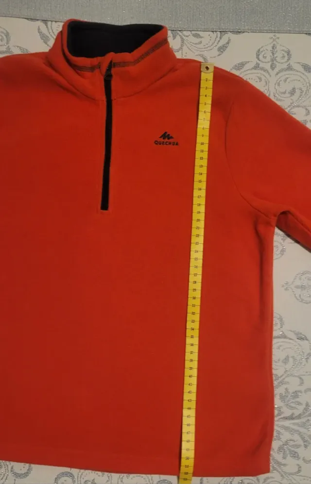 Forro polar naranja 10 años