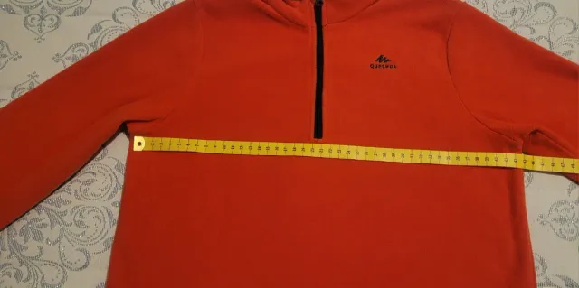 Forro polar naranja 10 años