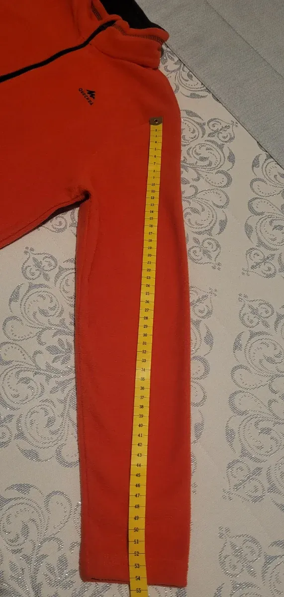 Forro polar naranja 10 años