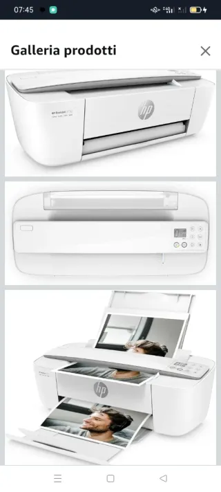 Stampante HP USB/WiFi Bianca