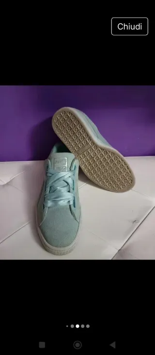 Zapatos Puma Teal Sneakers Condizioni ottime