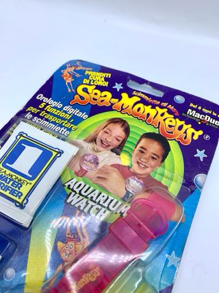 RARO Orologio Da Polso Acquario Sea-Monkeys