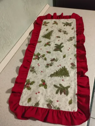 Completo cucina natalizio copriforno runner presin