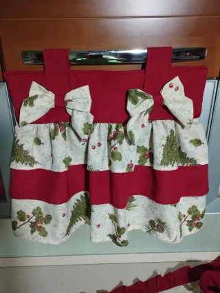 Completo cucina natalizio copriforno runner presin