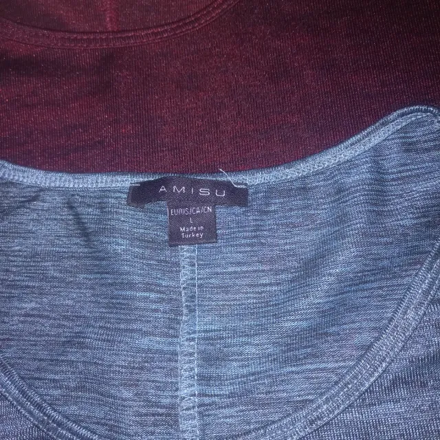 Camiseta AMISU manga larga azul talla L