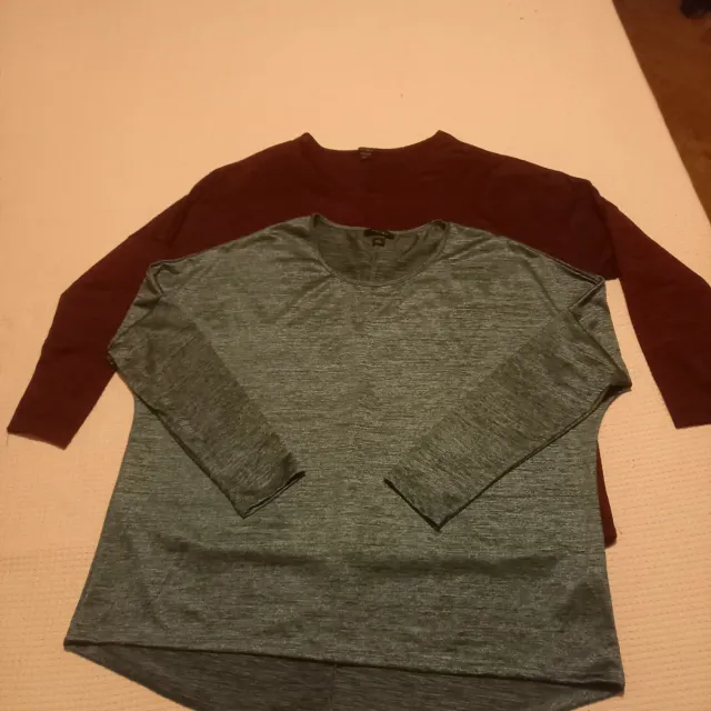 Camiseta AMISU manga larga azul talla L