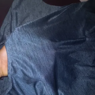 Camiseta AMISU manga larga azul talla L