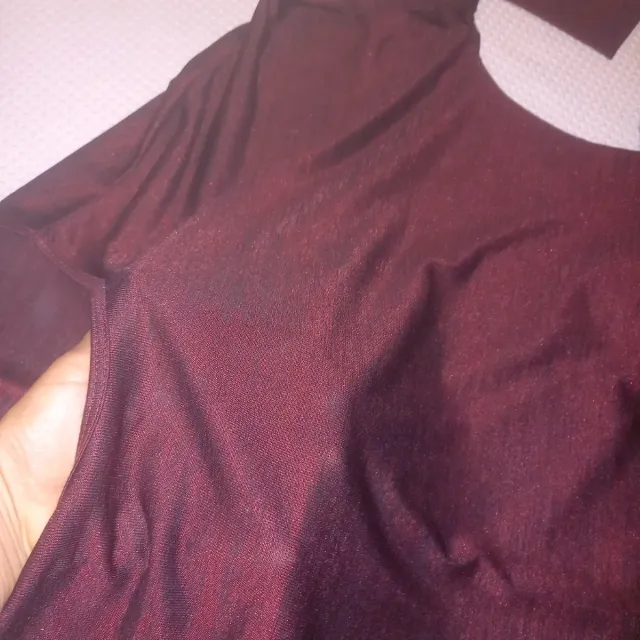 Camiseta AMISU manga larga azul talla L