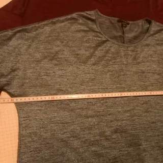 Camiseta AMISU manga larga azul talla L