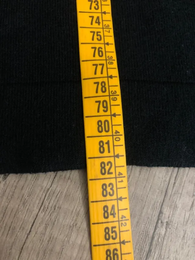 Vestido Mango Gris y Negro