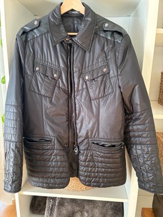 Cazadora Prince Oliver Negra Talla L