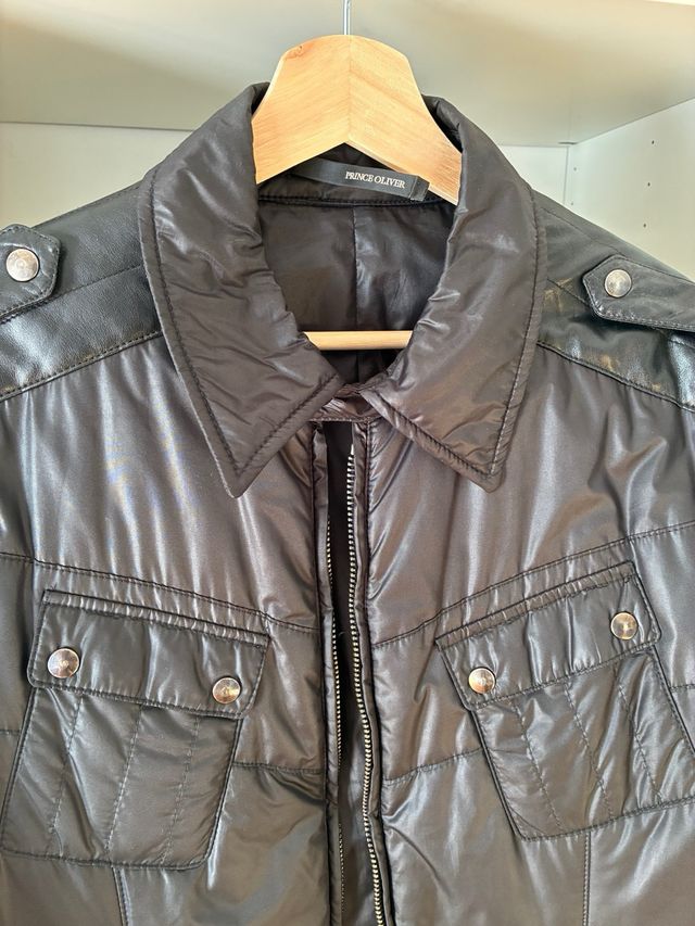 Cazadora Prince Oliver Negra Talla L