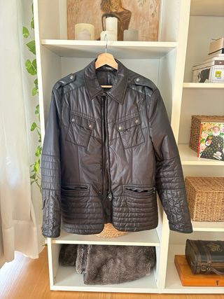 Cazadora Prince Oliver Negra Talla L