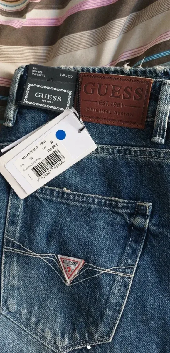 Vaqueros Jeans Guess Talla 29 Nuevos