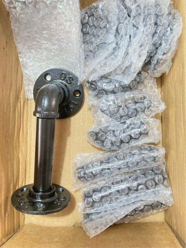 4 Escuadras Industriales Negro