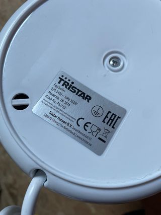 Cocedor de Huevos Tristar 7u