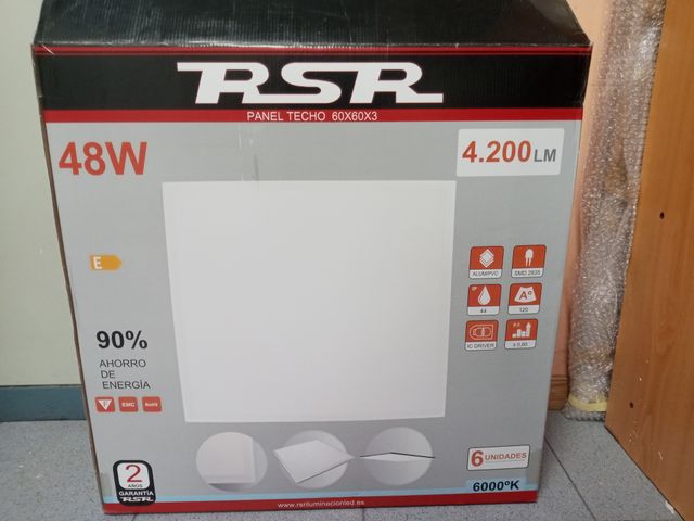 Panel LED RSR 48W 60x60cm 4200LM 6000K