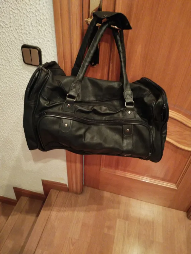 Bolsa de viaje negra