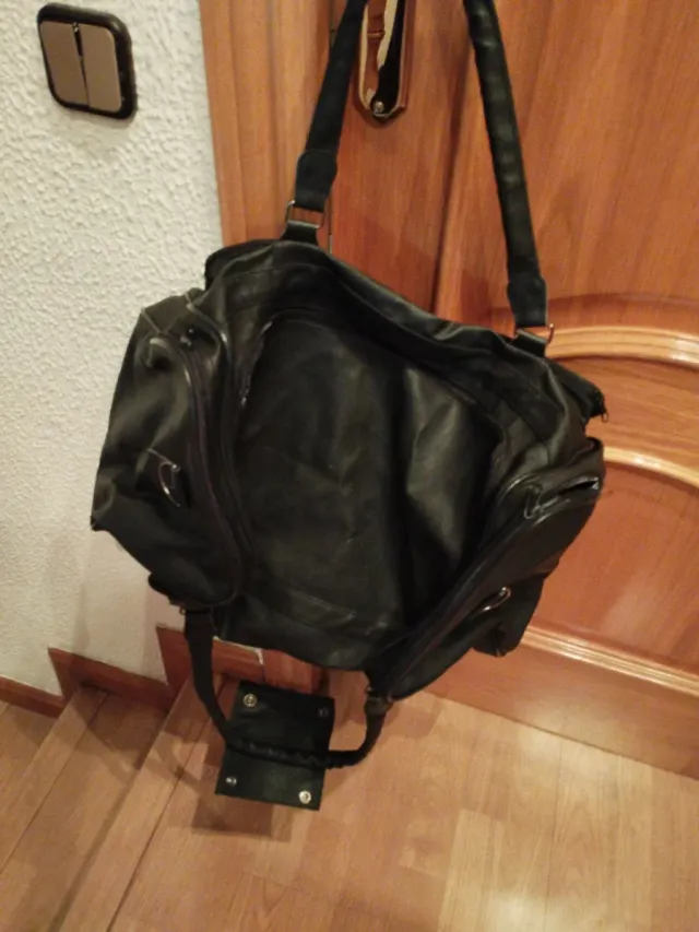 Bolsa de viaje negra