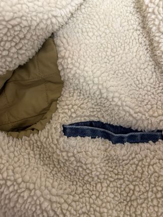 Cazadora Levi's borreguillo azul