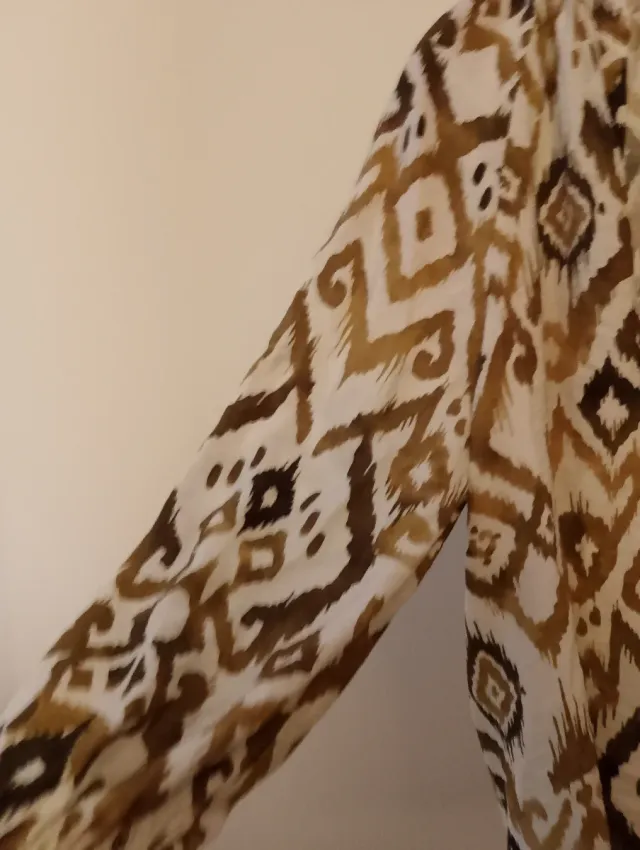 Camicia Zara oversize fantasia