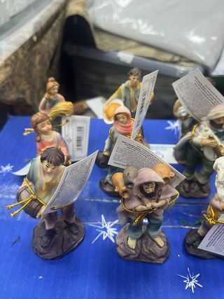Personaggi presepe mestieri 9 cm, nuovi
