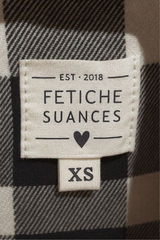 FS Nuevo con etiqueta Vestido cuadros T. xs