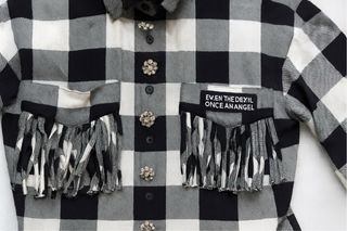 FS Nuevo con etiqueta Vestido cuadros T. xs