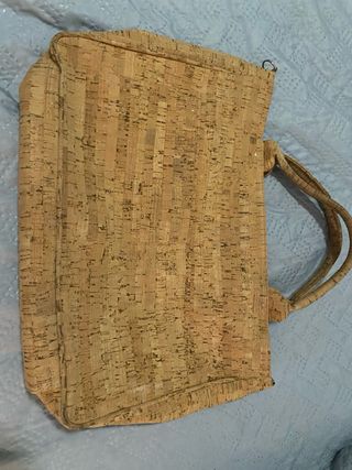 Bolso de corcho para ordenador