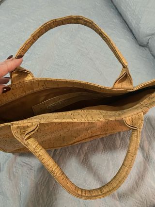 Bolso de corcho para ordenador