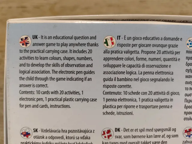 Quiz Interattivo Viaggio Clementoni 3-5 anni