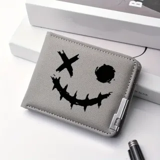 Billetera OURANNI gris con diseño