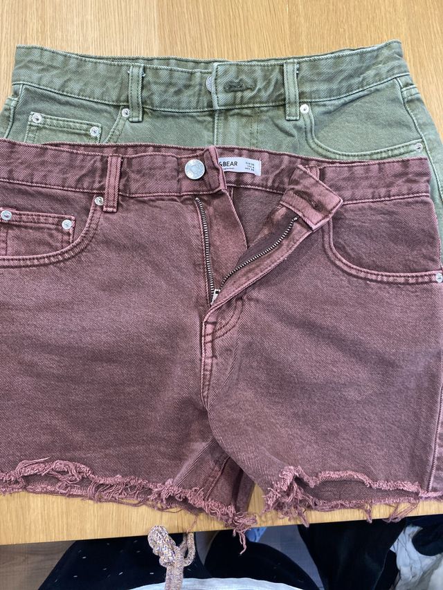 Lote 2 shorts Pull&Bear Talla 36