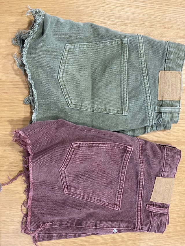 Lote 2 shorts Pull&Bear Talla 36