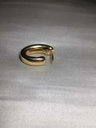 Pendiente Aristocrazy suelto oro y plata