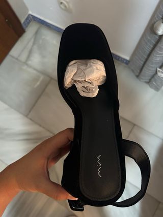 Tacones Mim negros sin estrenar