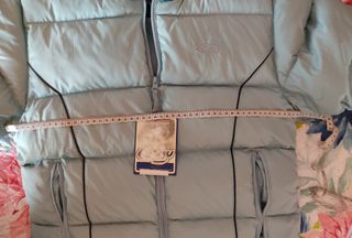 Anorak de plumas Cony Azul Cielo Talla XS